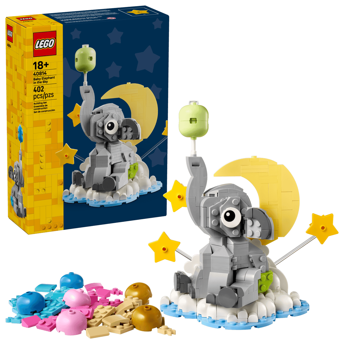 LEGO 40814 Baby Elephant in the Sky