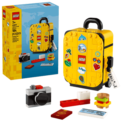 LEGO 40817 Yellow Travel Suitcase