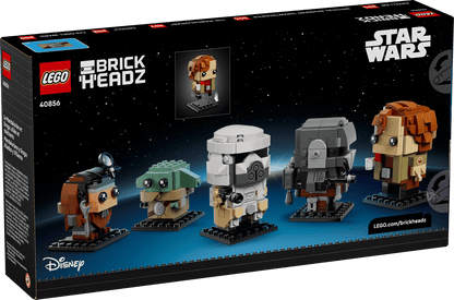 LEGO BrickHeadz 40856 The Mandalorian and Grogu: Allies & Villains