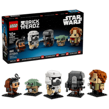 LEGO BrickHeadz 40856 The Mandalorian and Grogu: Allies & Villains