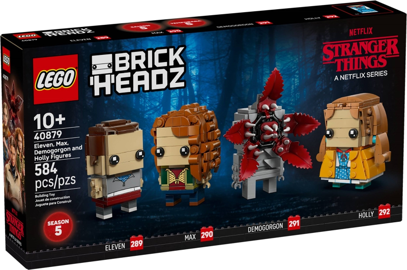 LEGO BrickHeadz 40879 Eleven, Max, Demogorgon and Holly Figures