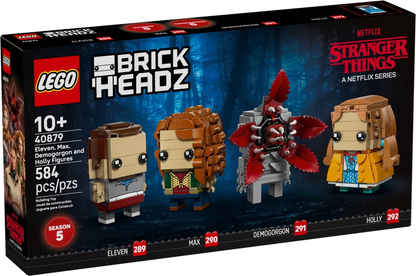 LEGO BrickHeadz 40879 Eleven, Max, Demogorgon and Holly Figures