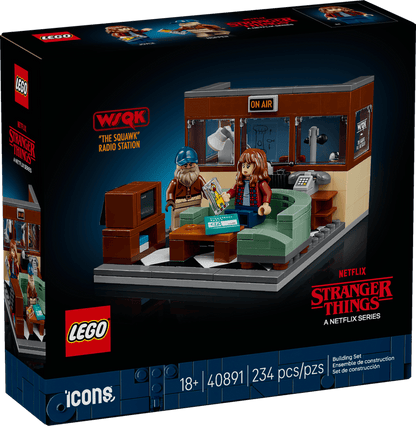 LEGO Stranger Things 40891 WSQK Radio Station