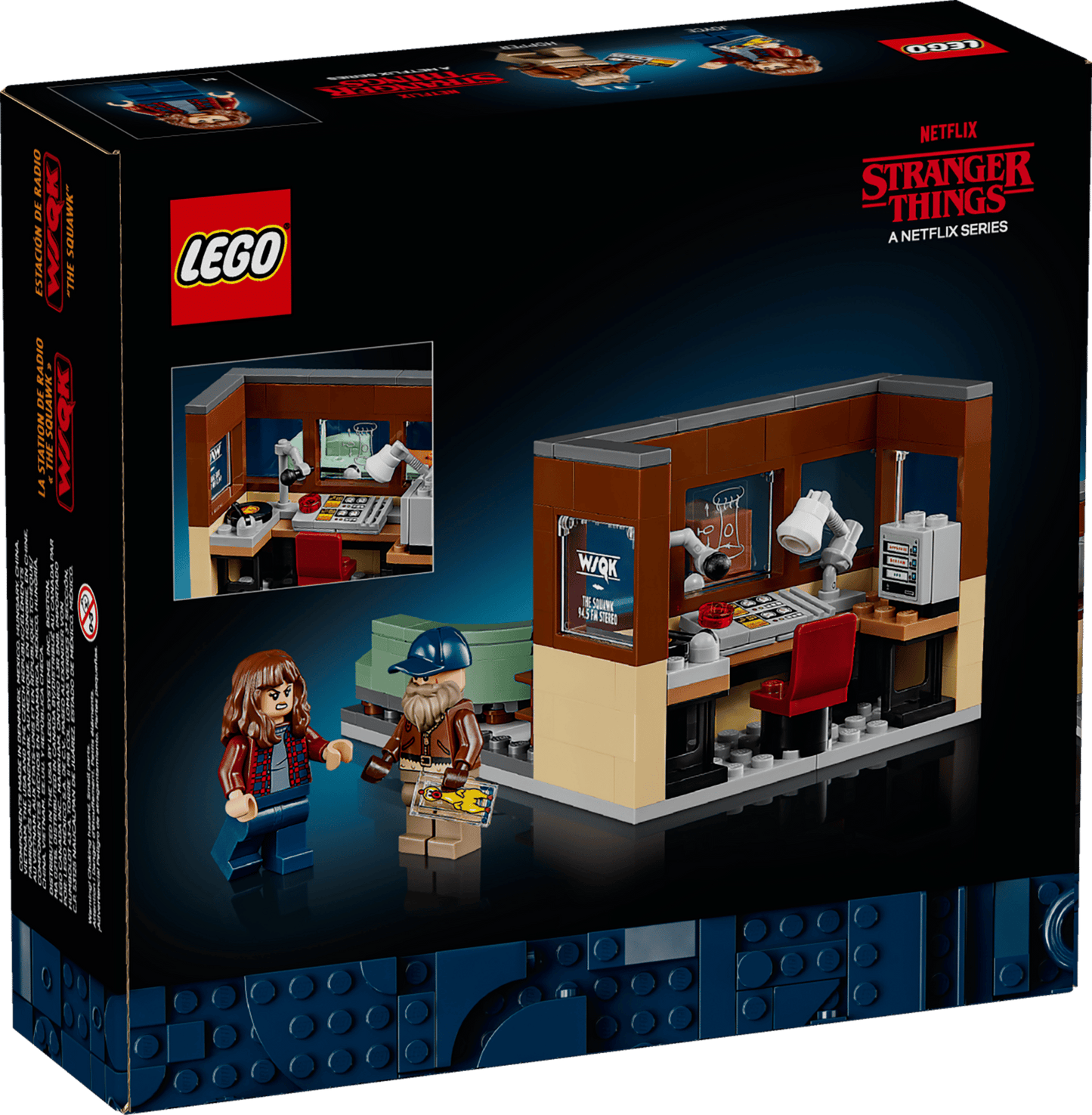 LEGO Stranger Things 40891 WSQK Radio Station