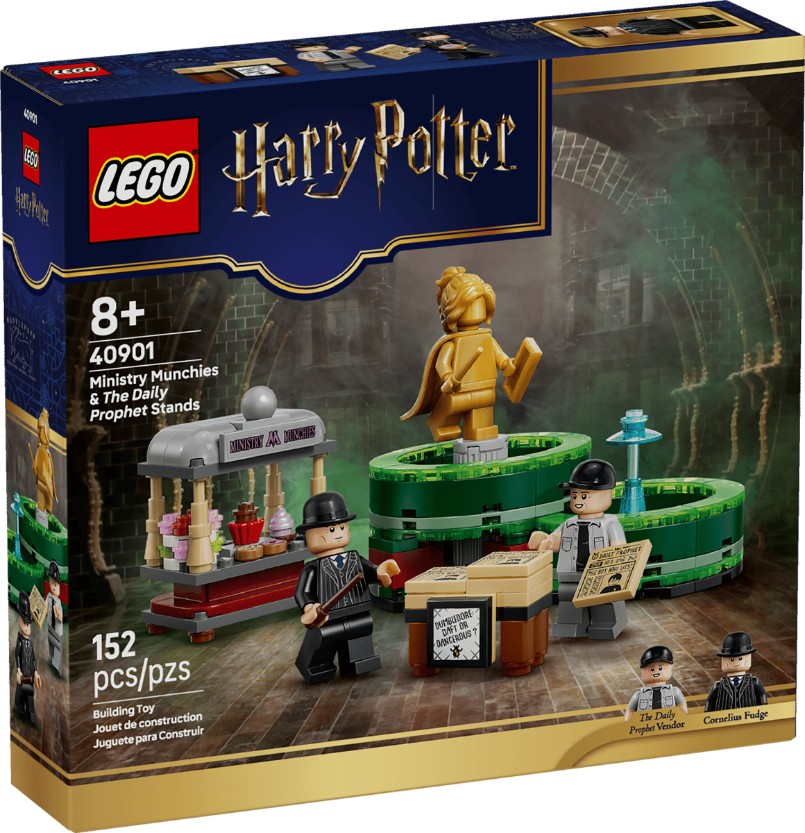 LEGO Harry Potter 40901 Ministry Munchies & The Daily Prophet Stands