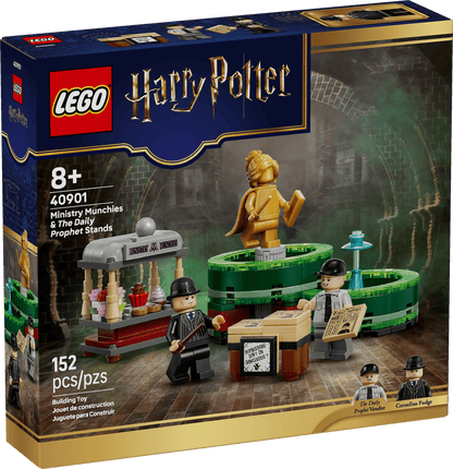 LEGO Harry Potter 40901 Ministry Munchies & The Daily Prophet Stands