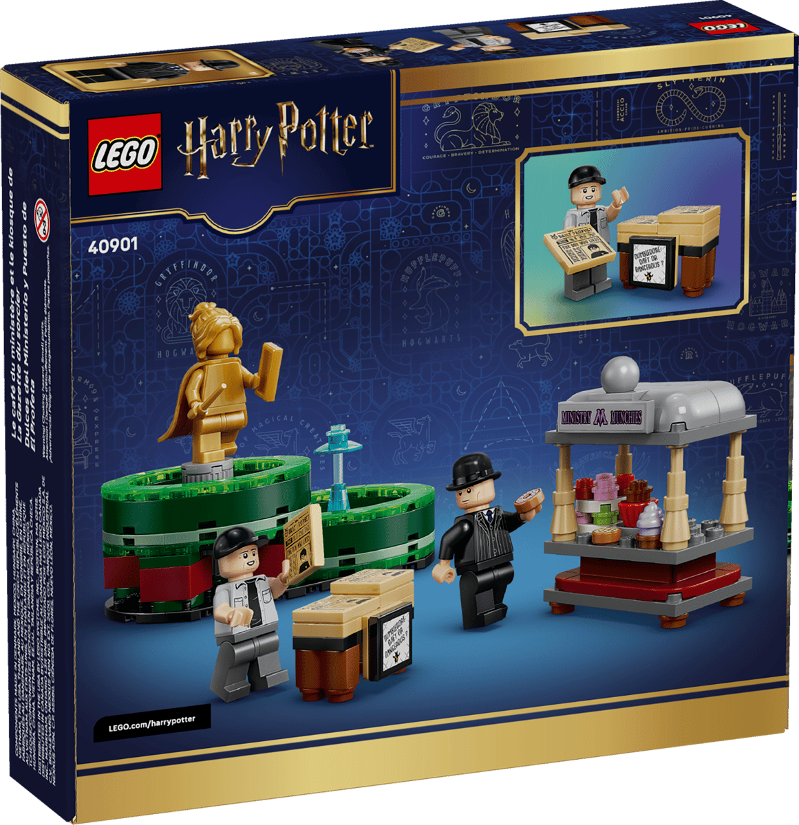 LEGO Harry Potter 40901 Ministry Munchies & The Daily Prophet Stands