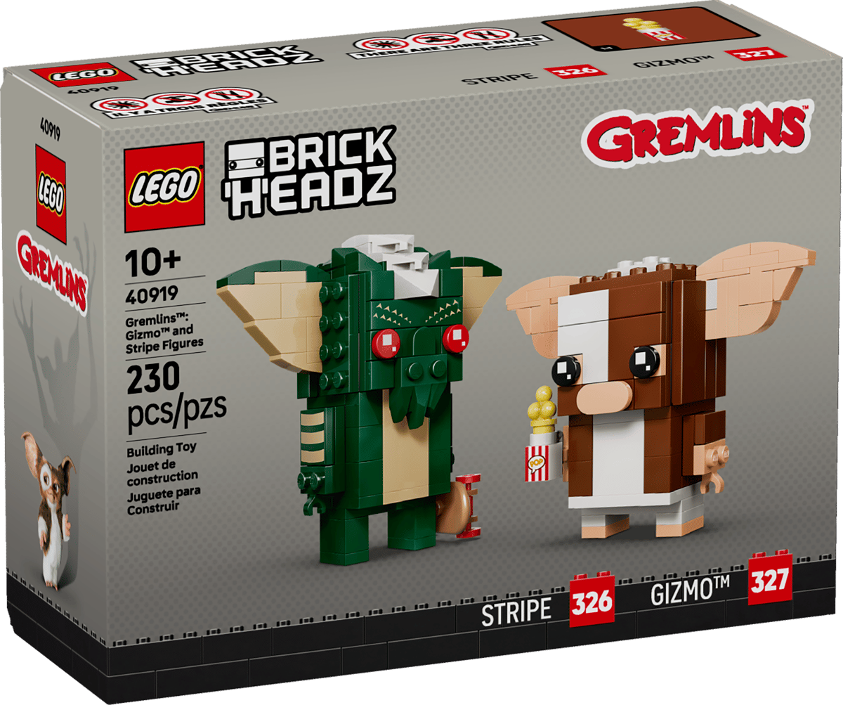 LEGO BrickHeadz 40919 Gremlins Gizmo™ and Stripe Figures