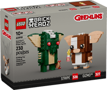 LEGO BrickHeadz 40919 Gremlins Gizmo™ and Stripe Figures