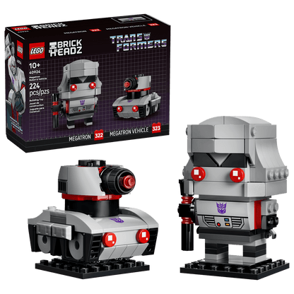 LEGO BrickHeadz 40924 Megatron Robot & Vehicle