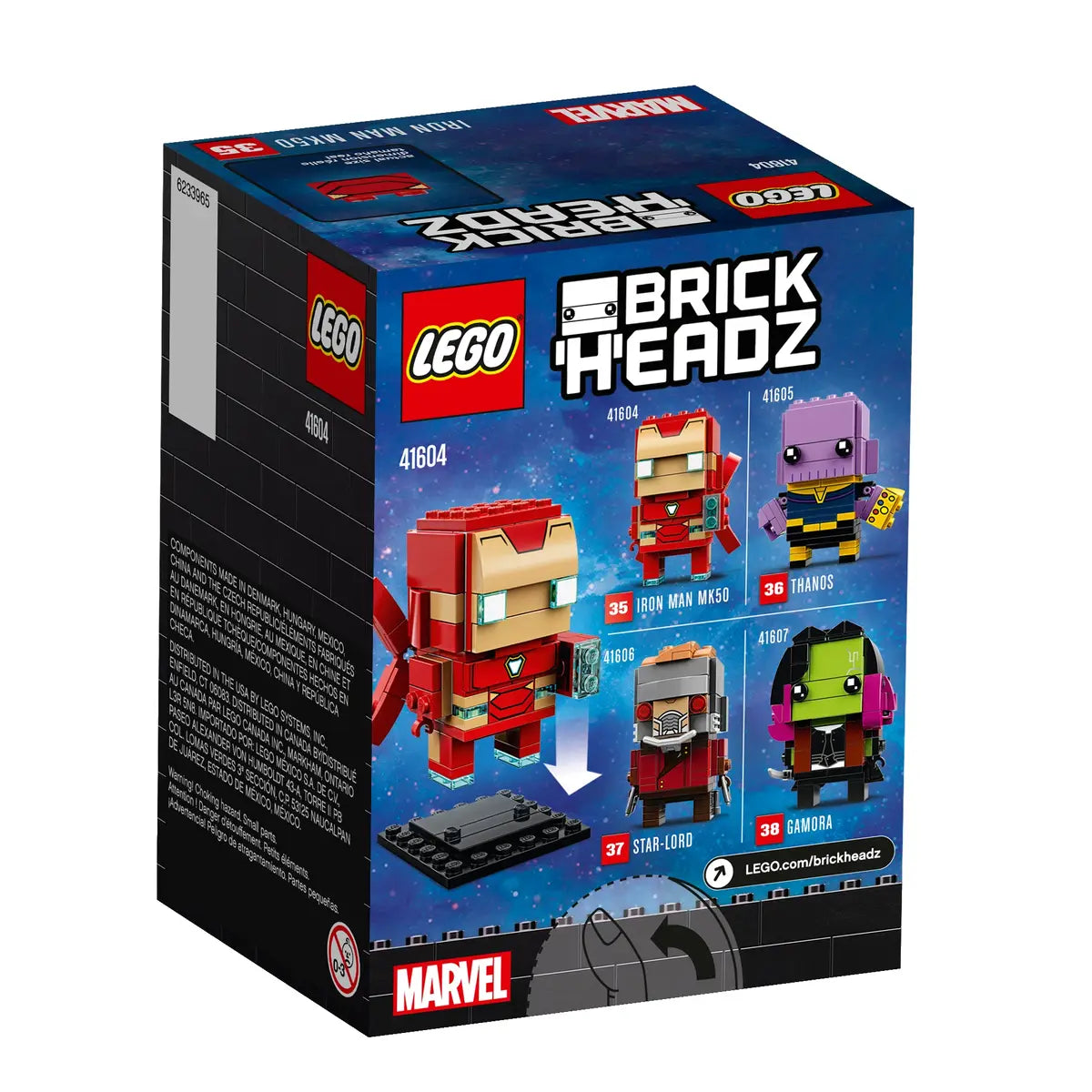 LEGO BrickHeadz: Marvel 41604 Iron Man MK50