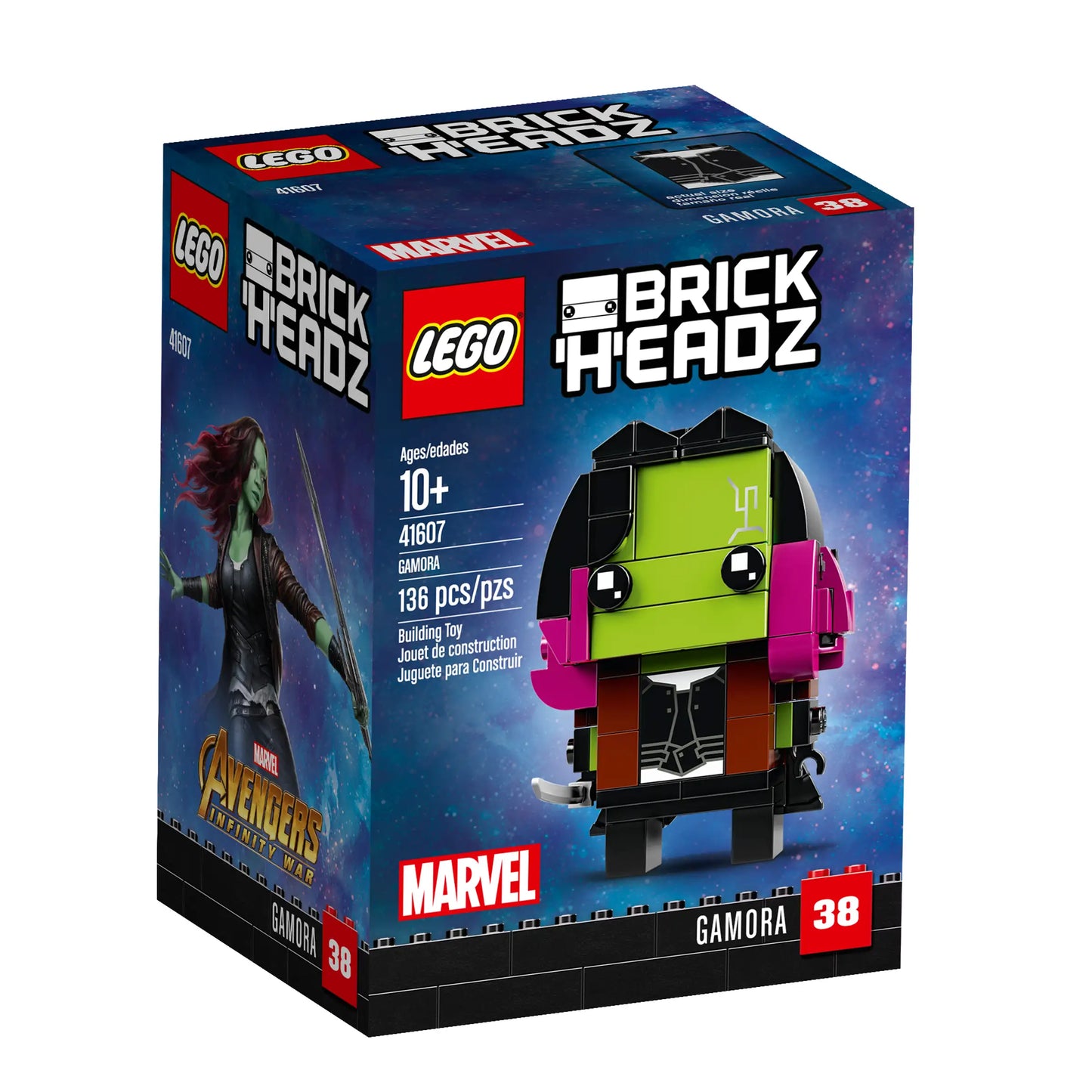 LEGO Brickheadz: Marvel 41607 Gamora