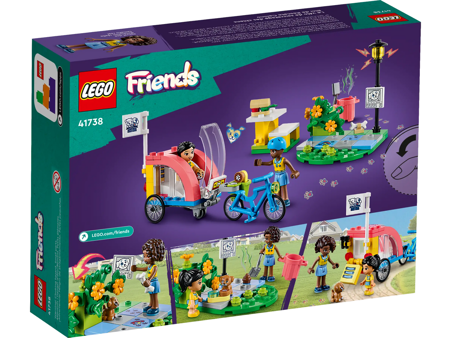 LEGO Friends 41738 Dog Rescue Bike