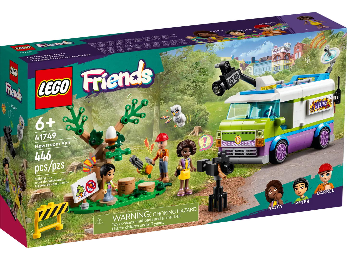 LEGO Friends 41749 Newsroom Van