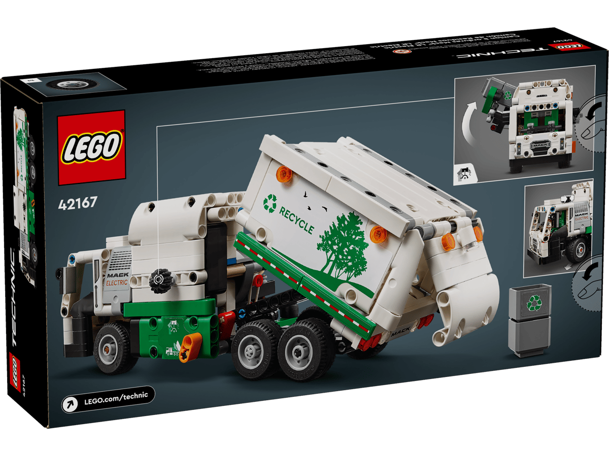 LEGO Technic 42167 Mack® LR Electric Garbage Truck