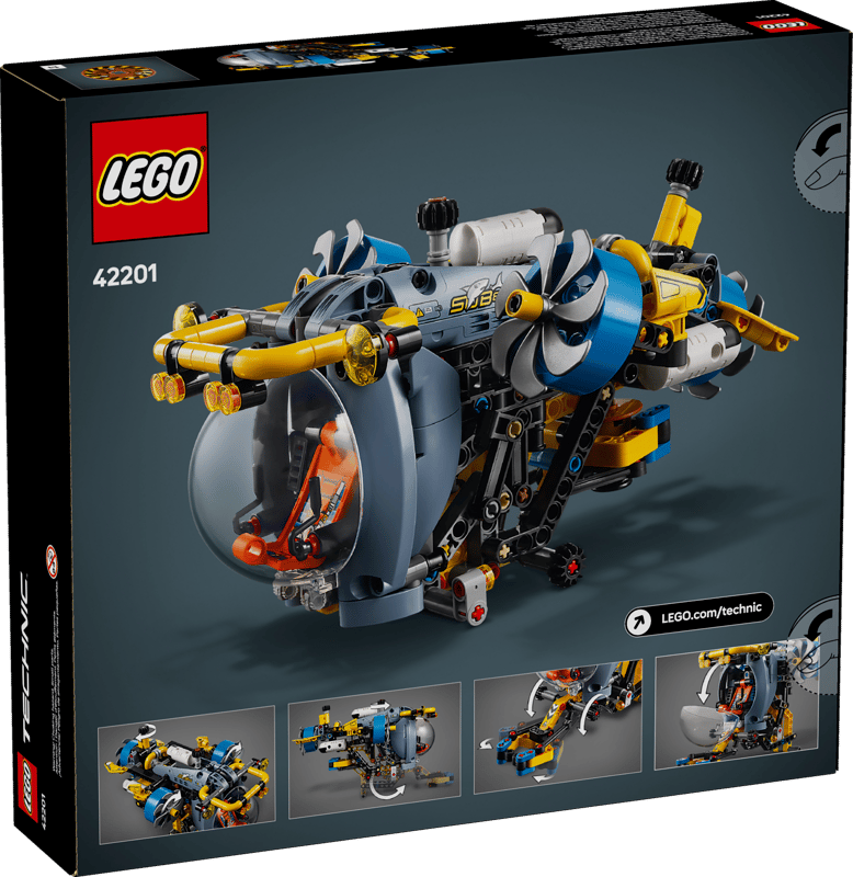 LEGO Technic 42201 Deep-Sea Research Submarine