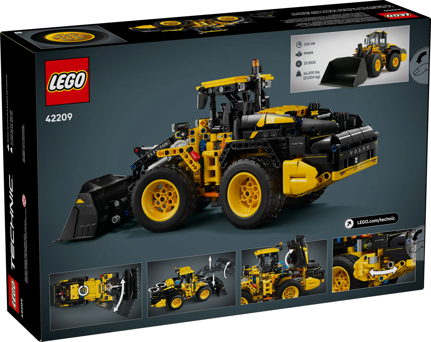 LEGO Technic 42209 Volvo L120 Electric Wheel Loader