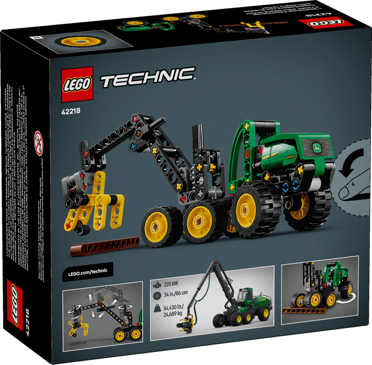 LEGO Technic 42218 John Deere 1470H Wheeled Harvester