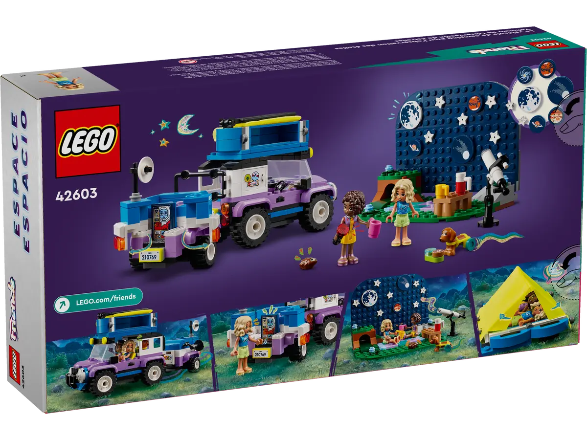 LEGO Friends 42603 Stargazing Camping Vehicle