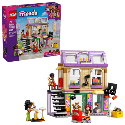 LEGO Friends 42653 Music Store & Apartment