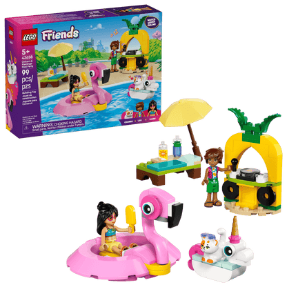 LEGO Friends 42658 Unicorn & Flamingo Pool Party