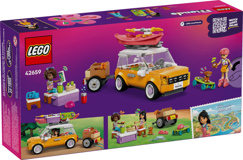 LEGO Friends 42659 Friendship Road-Trip Travel Car