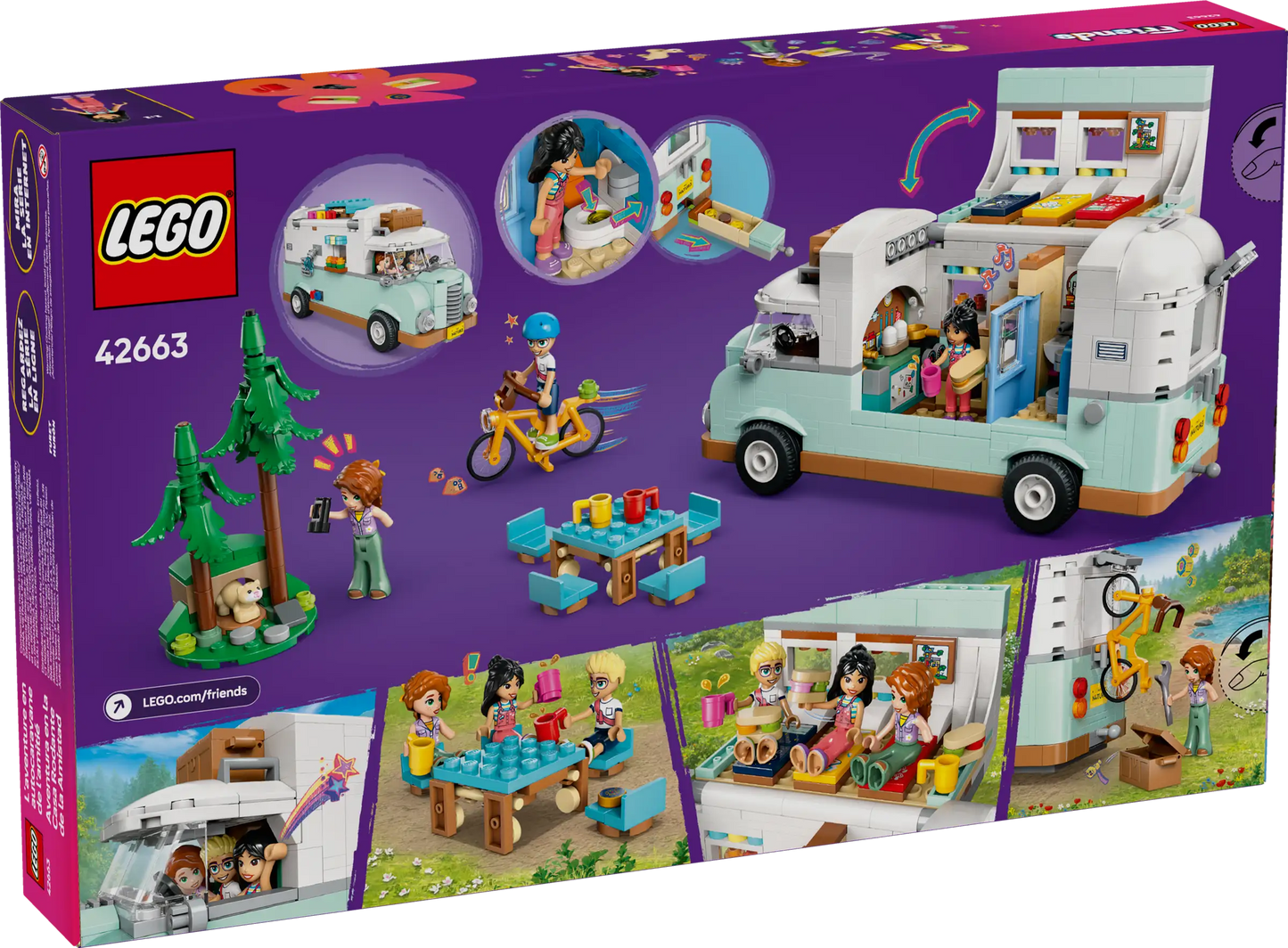 LEGO Friends 42663 Friendship Camper Van Adventure