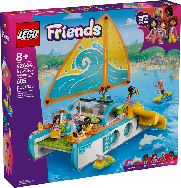 LEGO Friends 42664 Travel Boat Adventure