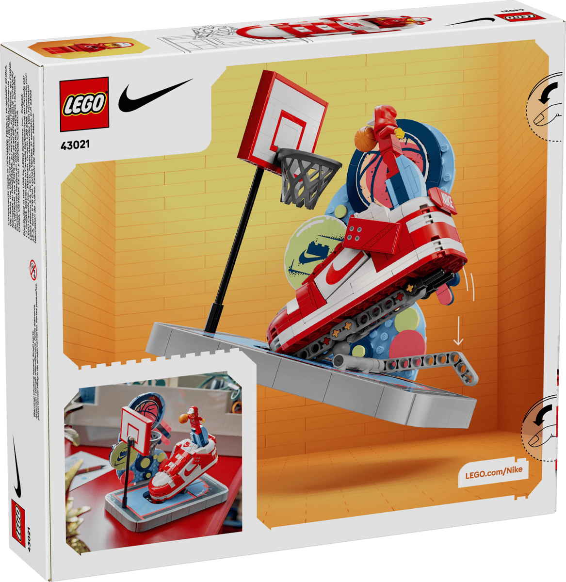 LEGO 43021 Nike Dunk Trickshot