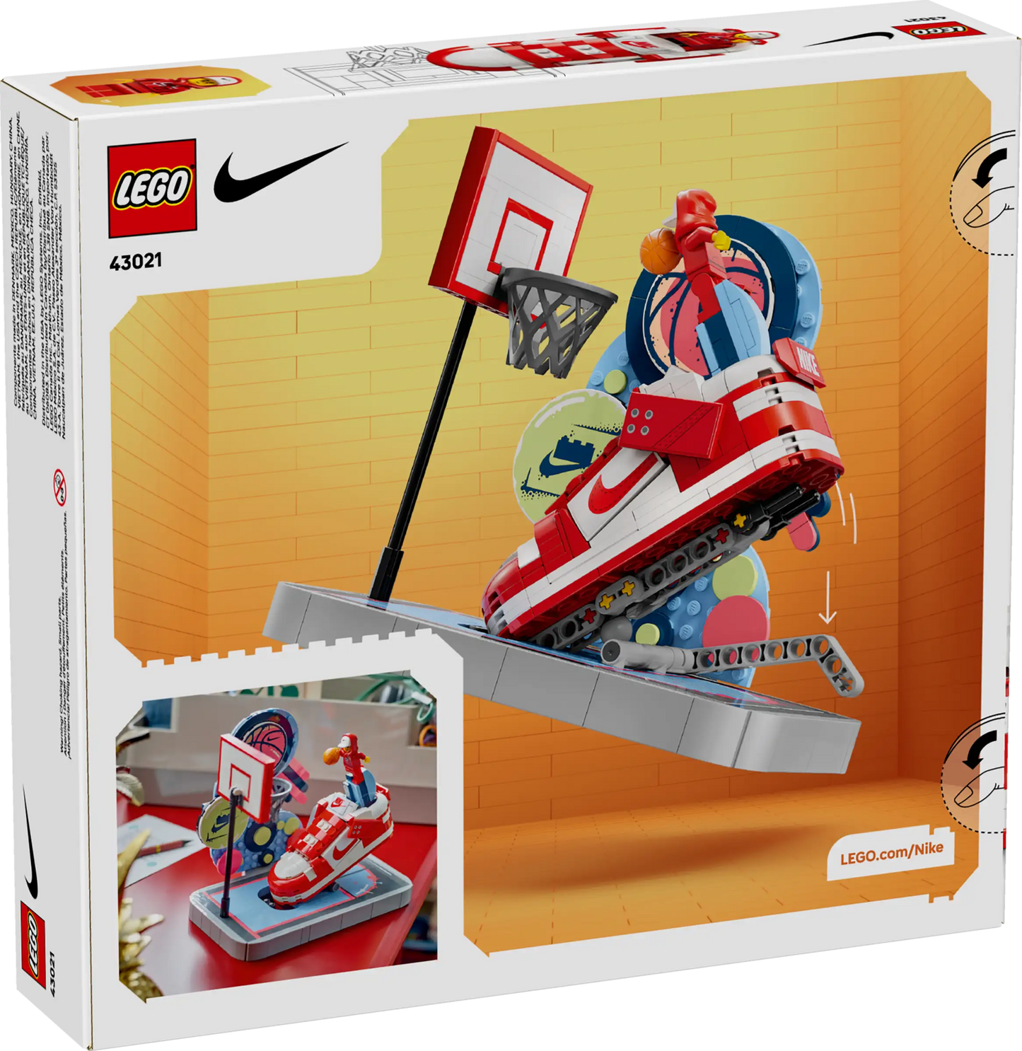 LEGO Nike 43021 Nike Dunk Trickshot