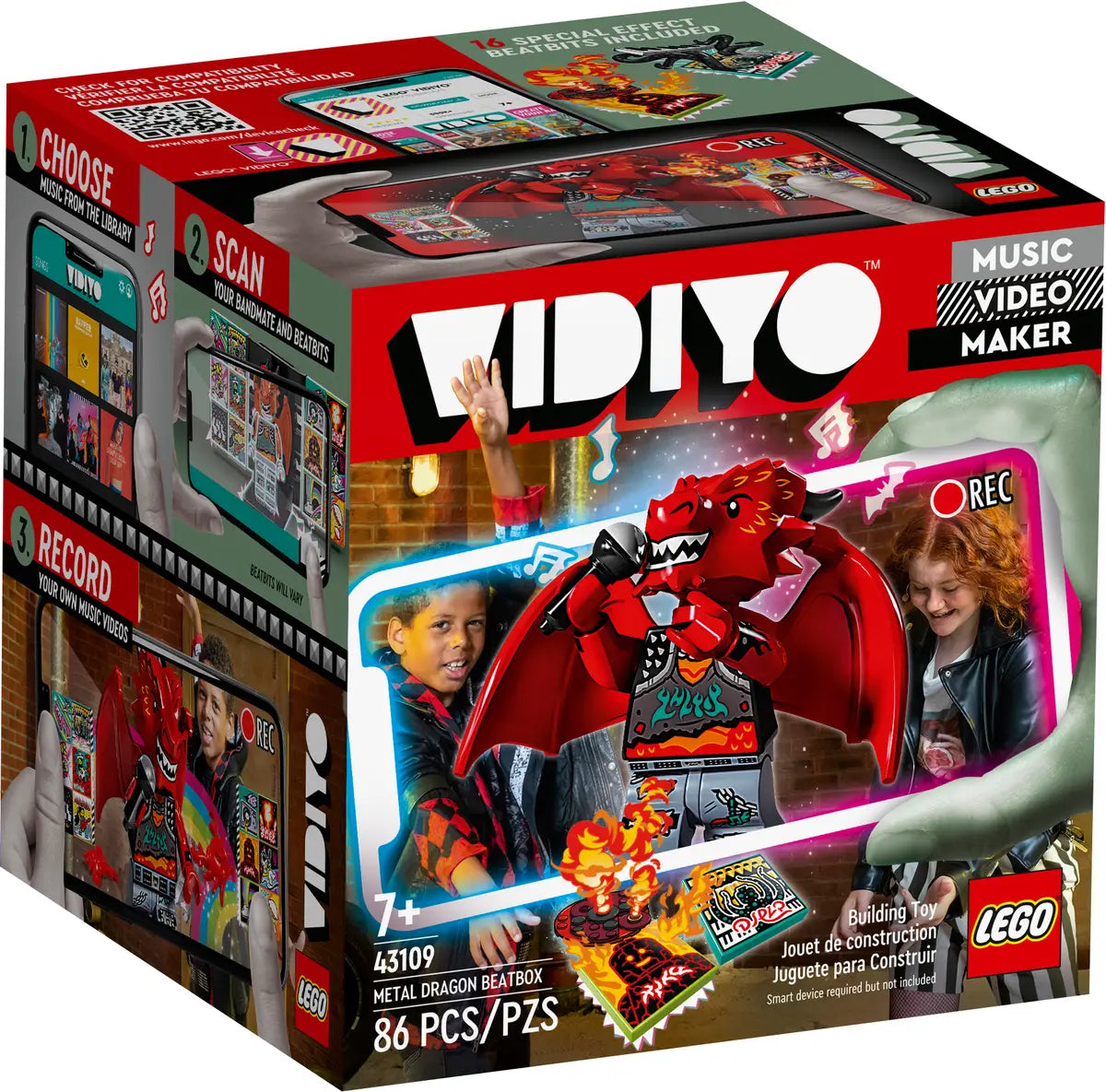 LEGO Vidiyo 43109 Metal Dragon BeatBox