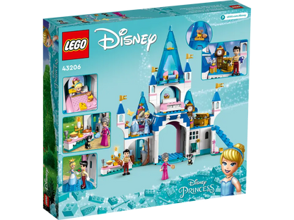 LEGO Disney 43206 Cinderella and Prince Charming's Castle