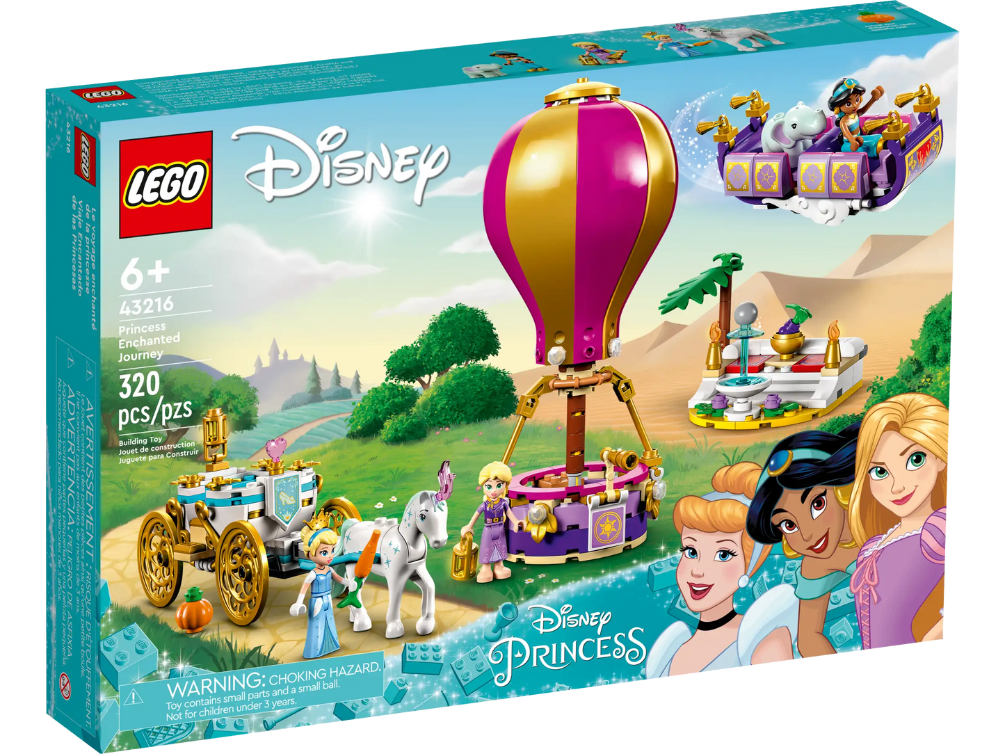 LEGO Disney 43216 Princess Enchanted Journey