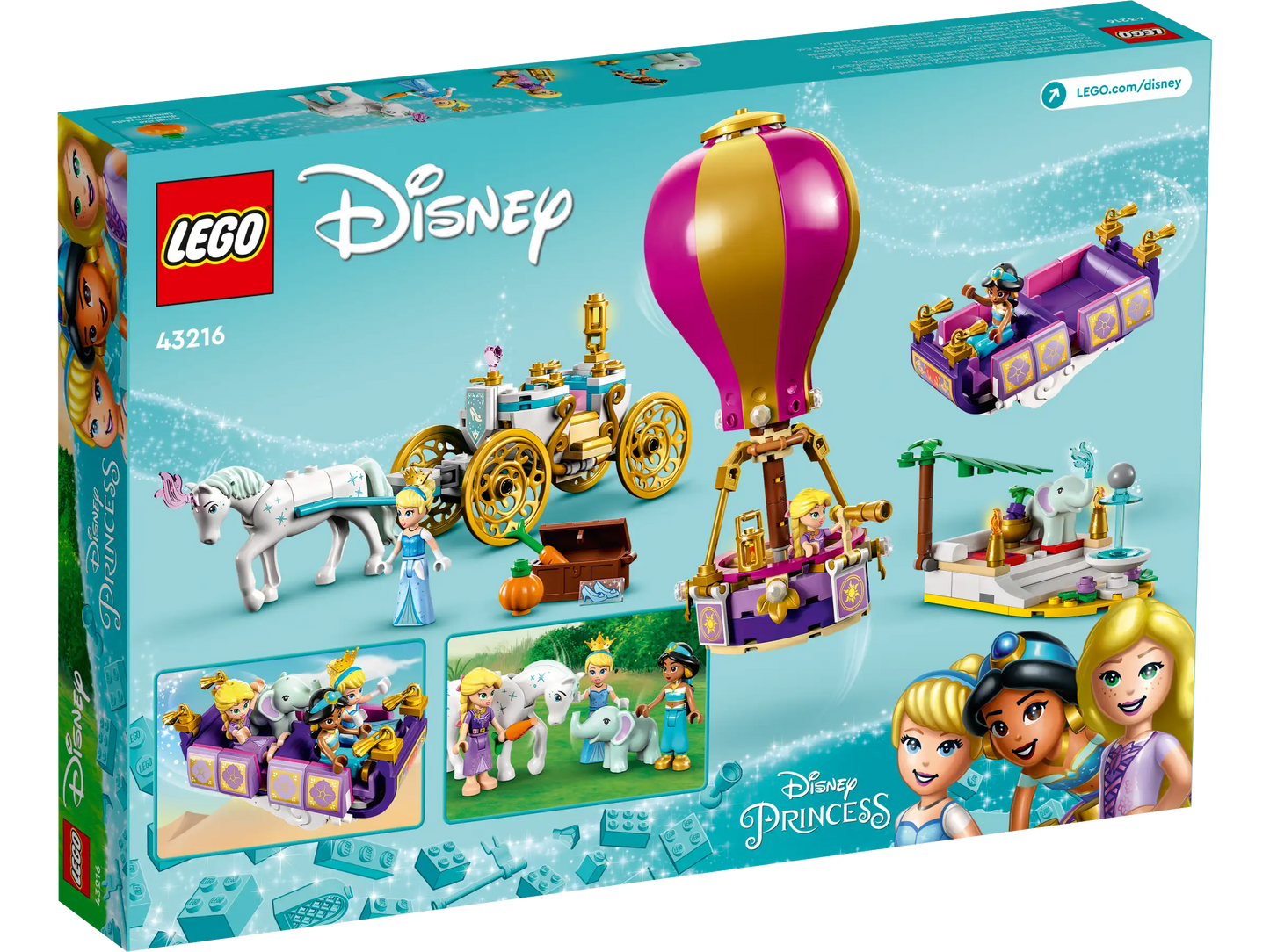 LEGO Disney 43216 Princess Enchanted Journey