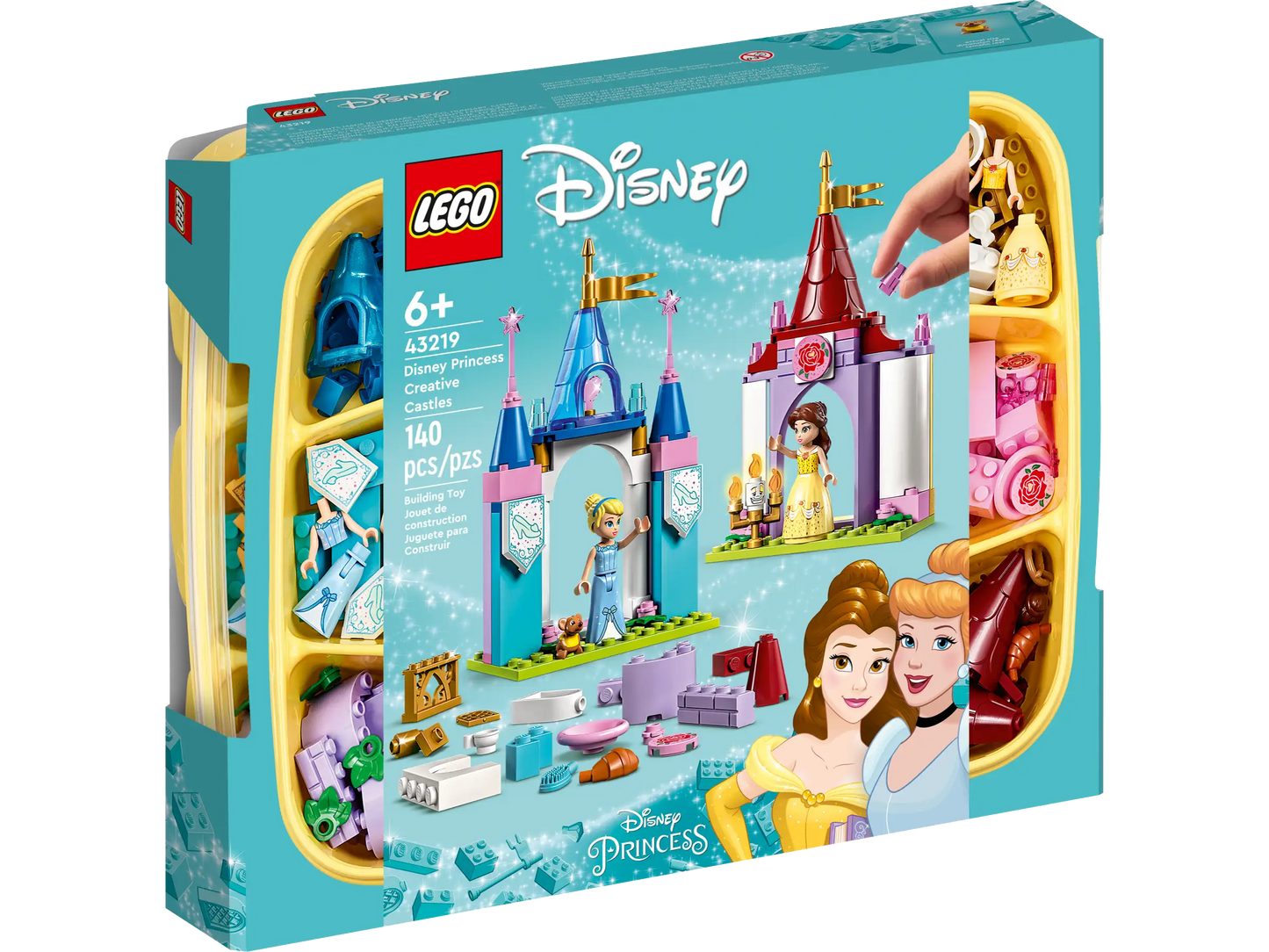 LEGO Disney 43219 Disney Princess Creative Castles