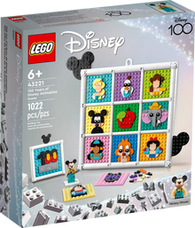 LEGO Disney 43221 100 Years of Disney Animation Icons