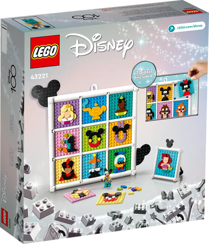 LEGO Disney 43221 100 Years of Disney Animation Icons