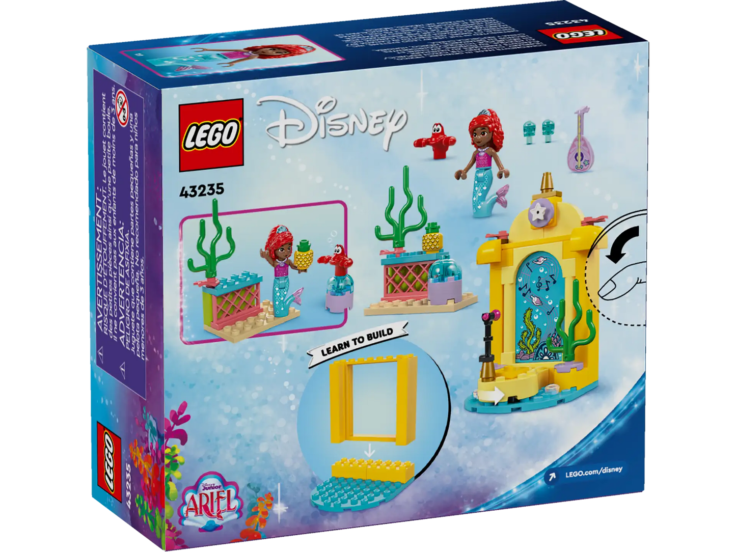LEGO Disney 43235 Ariel's Music Stage