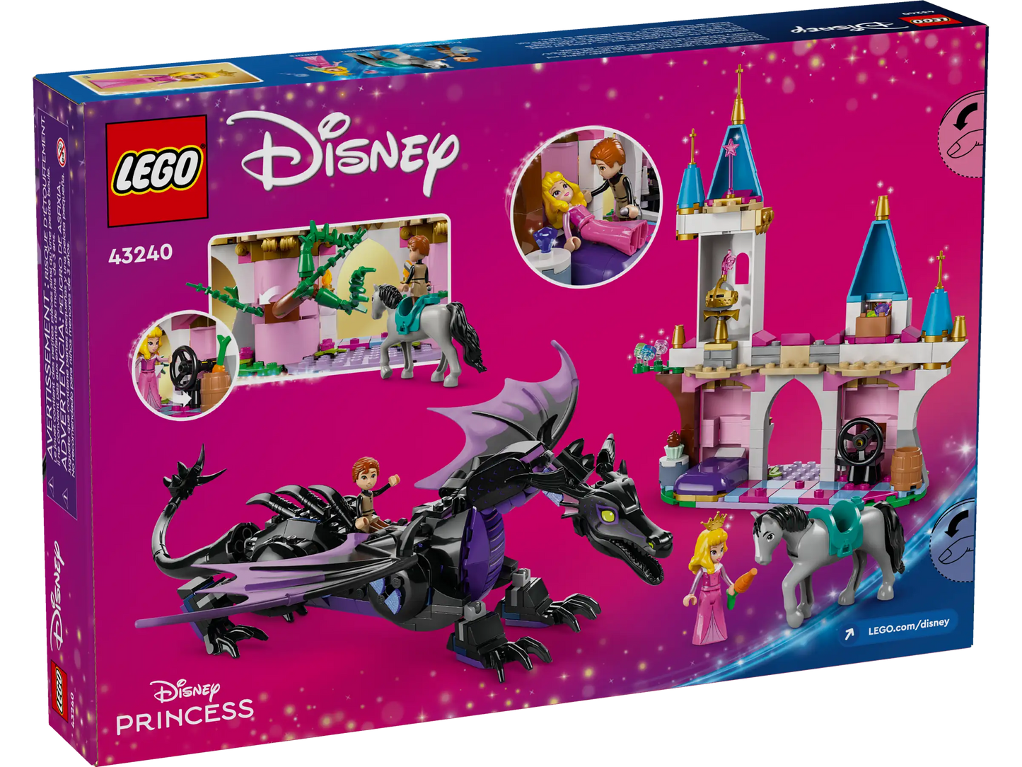 LEGO Disney 43240 Maleficent’s Dragon Form