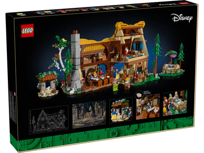 LEGO Disney 43242 Snow White and the Seven Dwarfs' Cottage