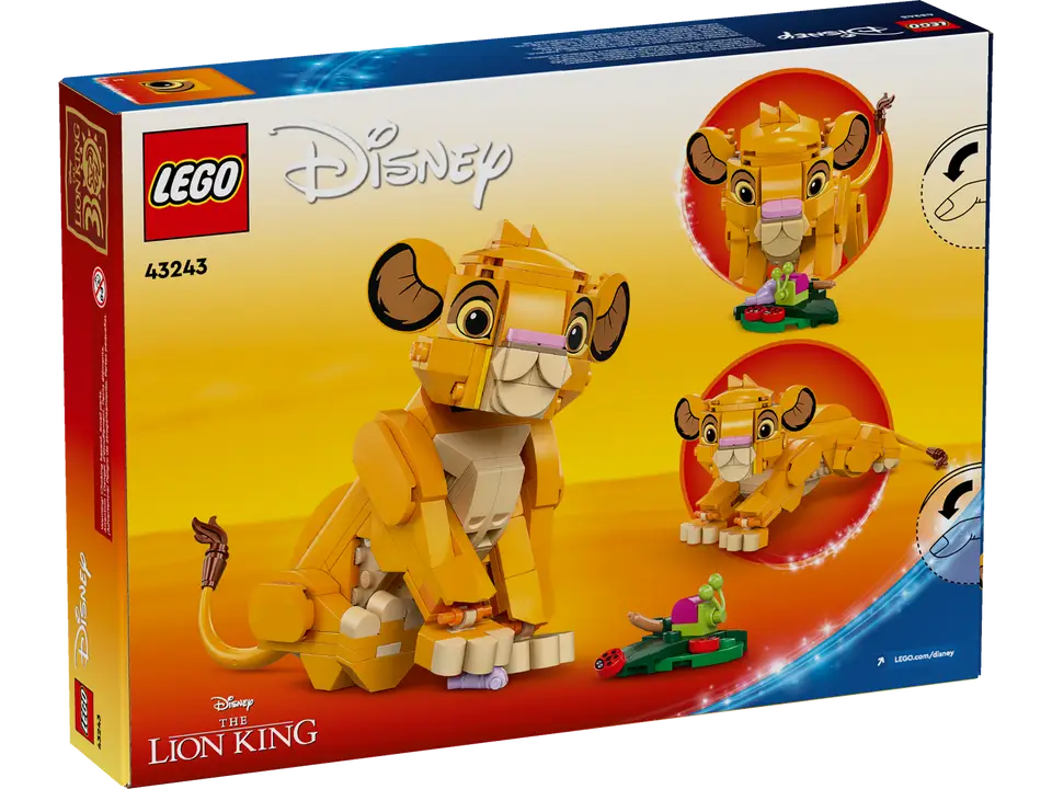 LEGO Disney 43243 Simba the Lion King Cub