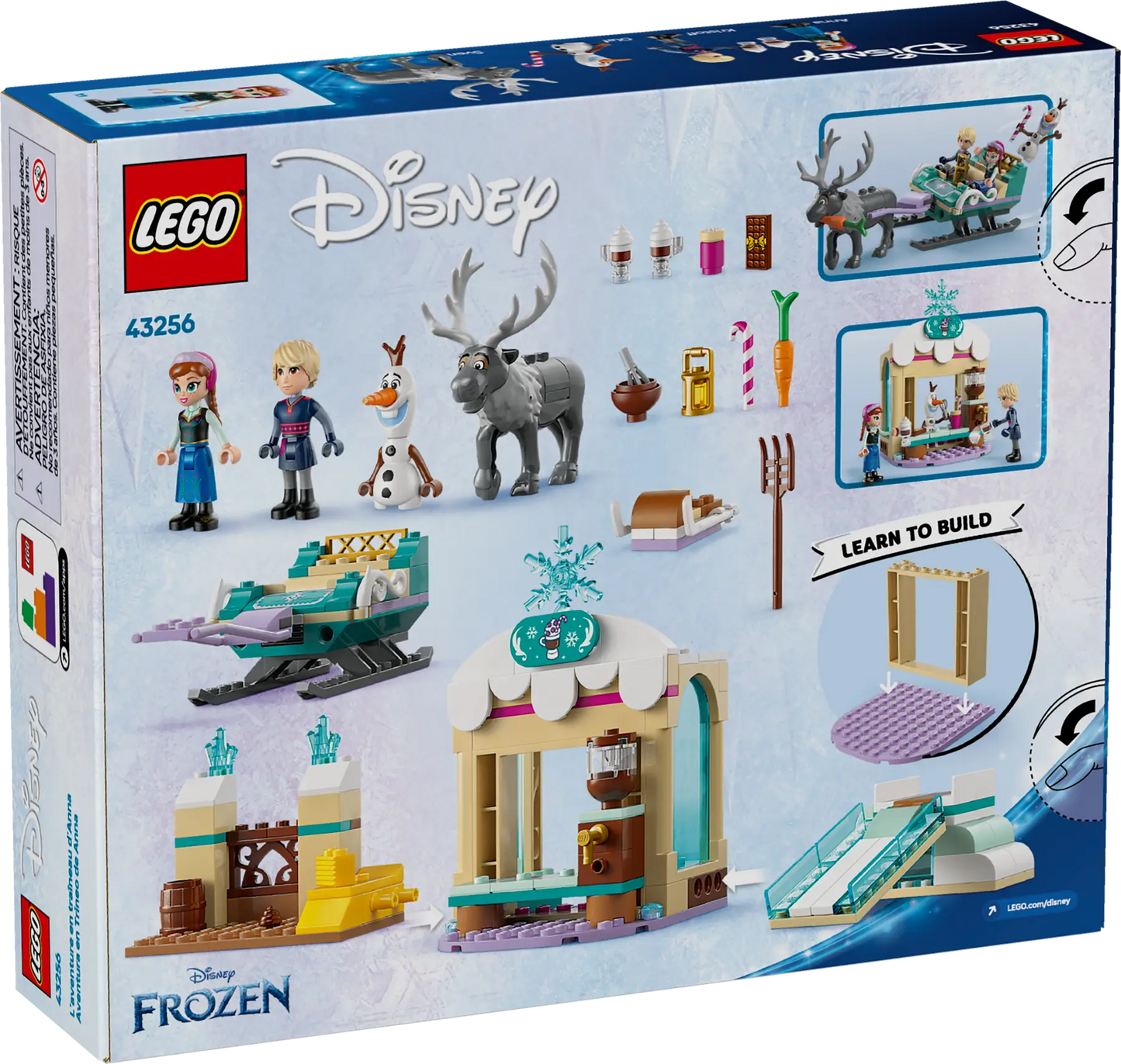 LEGO Disney Frozen 43256 Anna's Sleigh Adventure