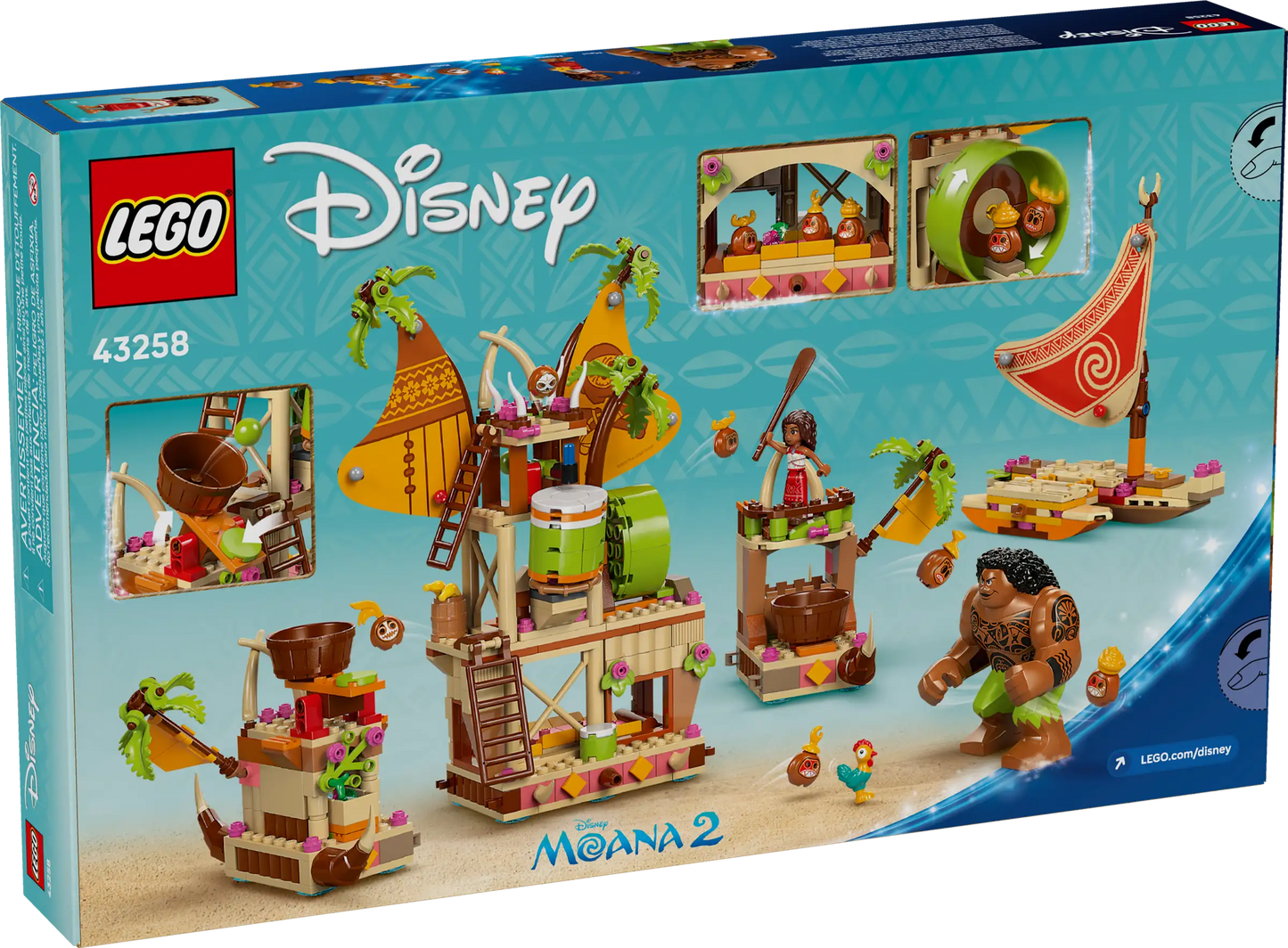 LEGO Disney: Moana 2 43258 Kakamora Barge