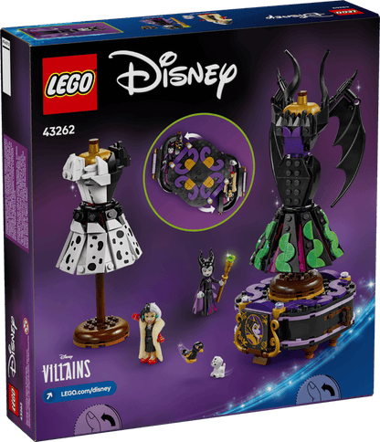 LEGO Disney 43262 Maleficent's and Cruella de Vil's Dresses