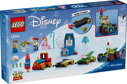 LEGO Disney 43264 Toy Story Celebration Train & RC Car