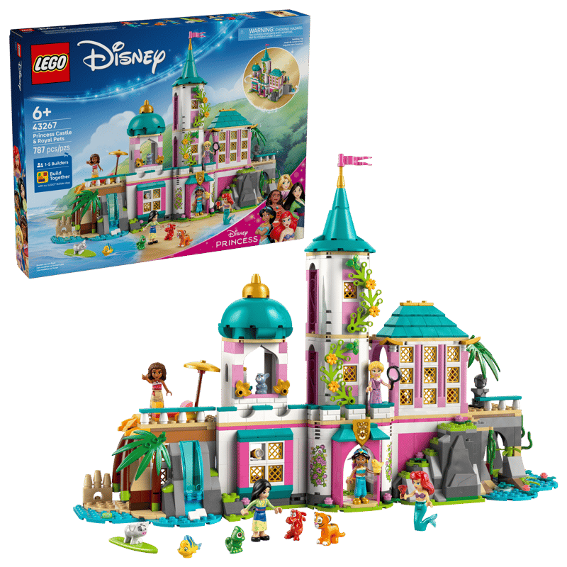 LEGO Disney 43267 Princess Castle & Royal Pets