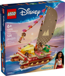 LEGO Disney 43270 Moana 2 Moana's Adventure Canoe
