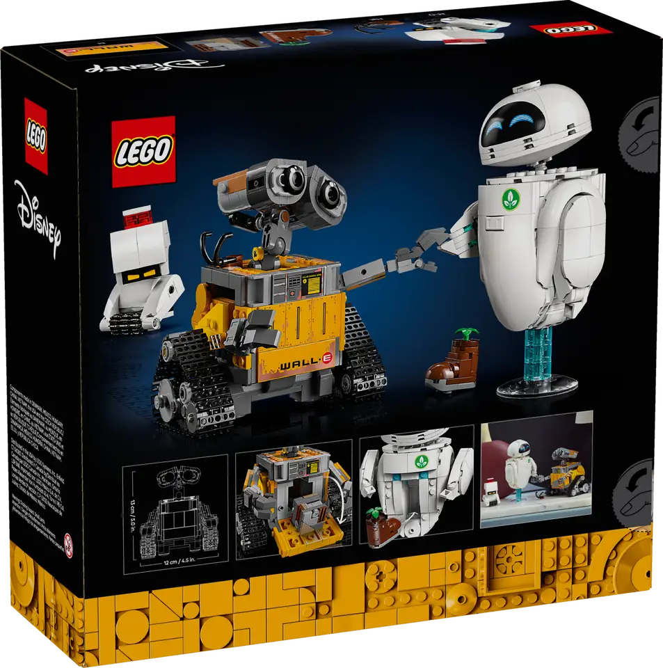LEGO Disney 43279 WALL-E and EVE