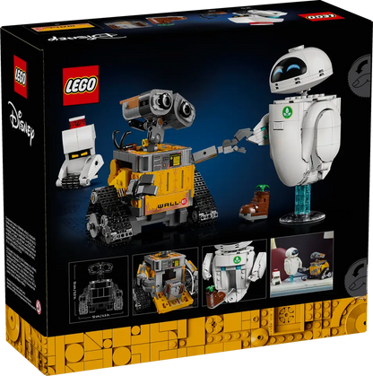 LEGO Disney 43279 WALL-E and EVE