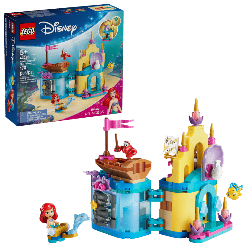 LEGO Disney 43285 Ariel's Magical Mini Palace